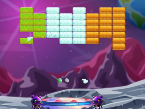 Spel Galaxy Brick Breaker  aanlyn