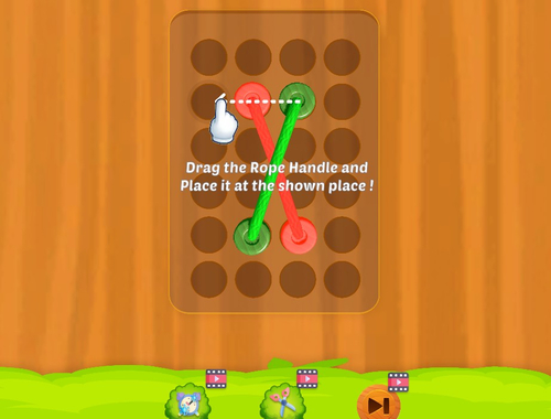 Spel Tangle Rope 3D los legkaart  aanlyn