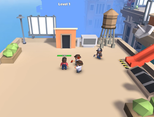 Spel Gangsta Duel  aanlyn