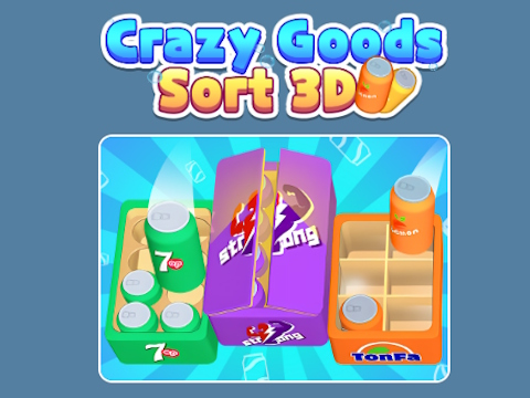 Spel Mal goedere sorteer 3d  aanlyn