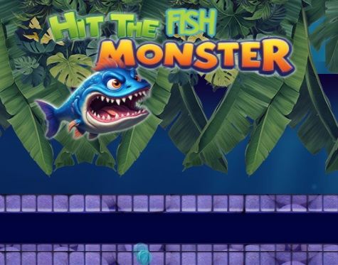 Spel Slaan die vismonster  aanlyn