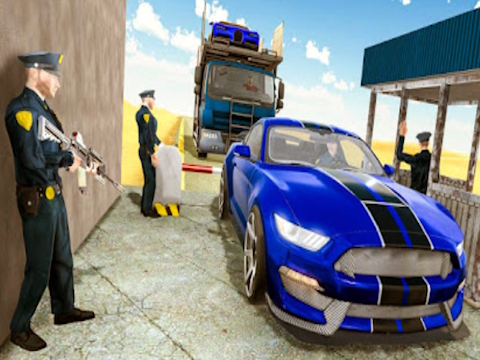 Spel Polisie bestuur voertuie simulator  aanlyn