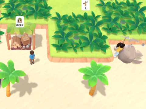 Spel Verlate eiland: oorlewing  aanlyn