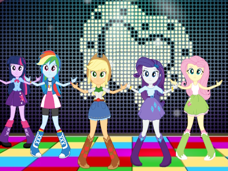 Spel My Little Pony Equestria Girls Fall Formal Dance-Off aanlyn