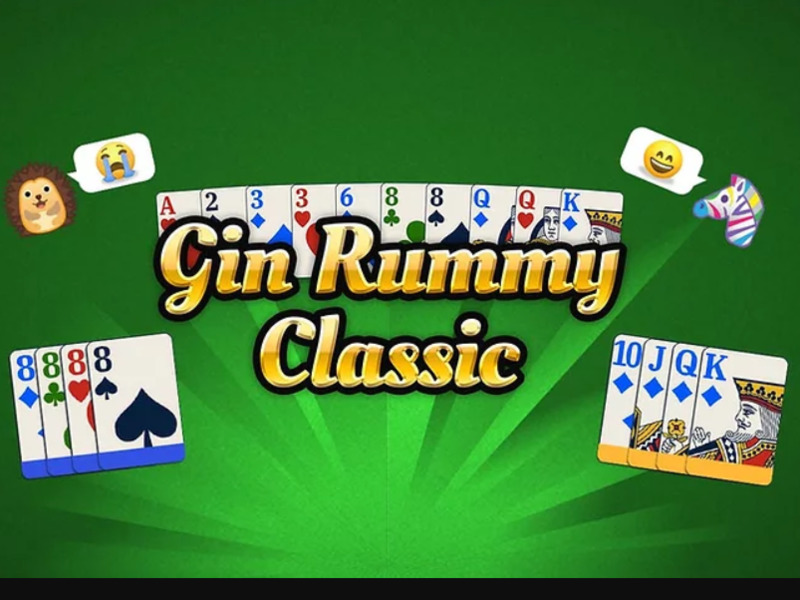 Spel Gin Rummy Classic aanlyn