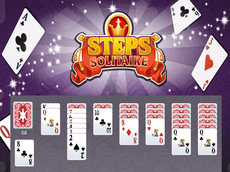 Spel Stappe solitaire aanlyn