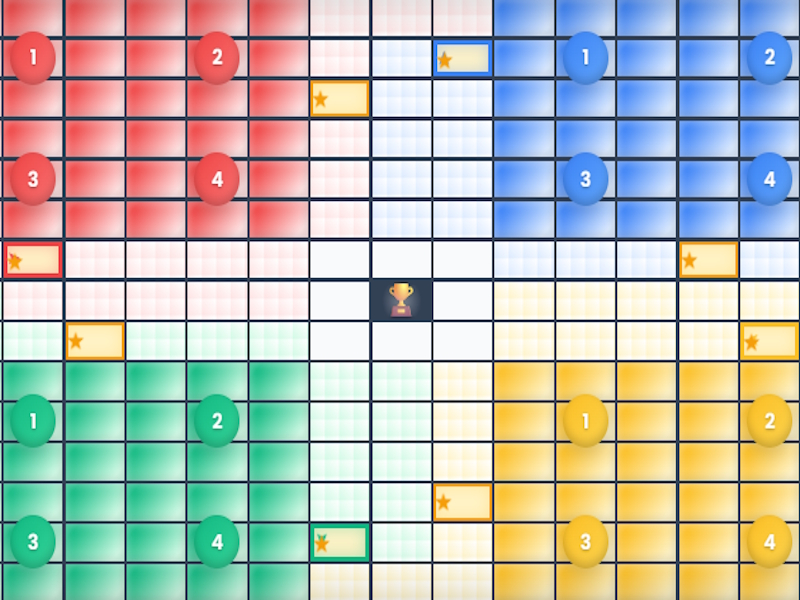 Spel Ludo Masters aanlyn