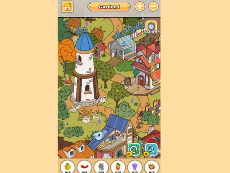 Spel Vind dit uit kweek 'n tuin aanlyn