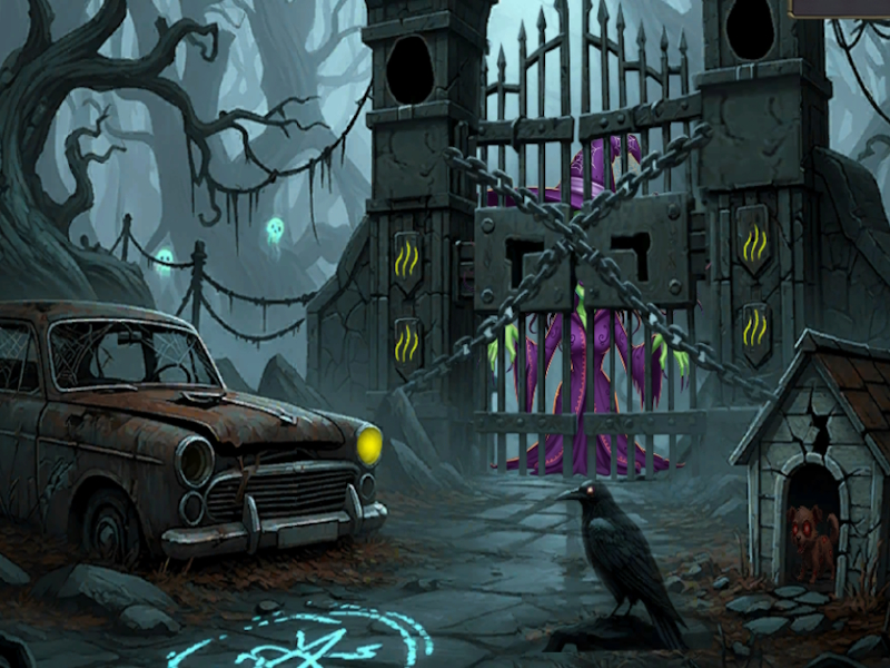 Spel Middernag Phantom Escape aanlyn
