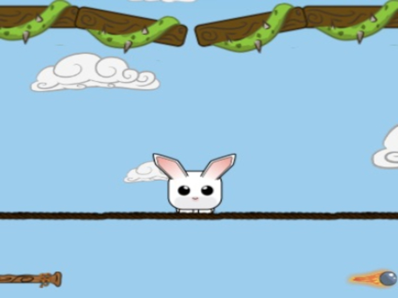 Spel Bunny Hop Rush aanlyn