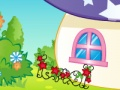 Spel Smurf huis versiering  aanlyn