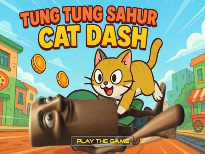 Spel Tung Tung Sahur Cat Dash aanlyn