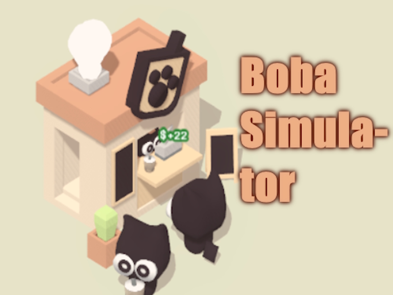 Spel Boba -simulator aanlyn