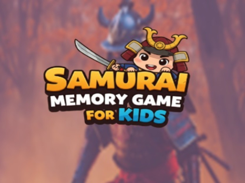 Spel Samurai-geheuespel vir kinders aanlyn