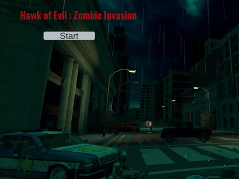 Spel Hawk of Evil Zombie Invasion aanlyn