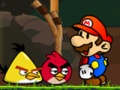 Spel Mario vs Angry Birds  aanlyn