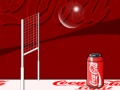 Spel Coca-Cola-vlugbal  aanlyn