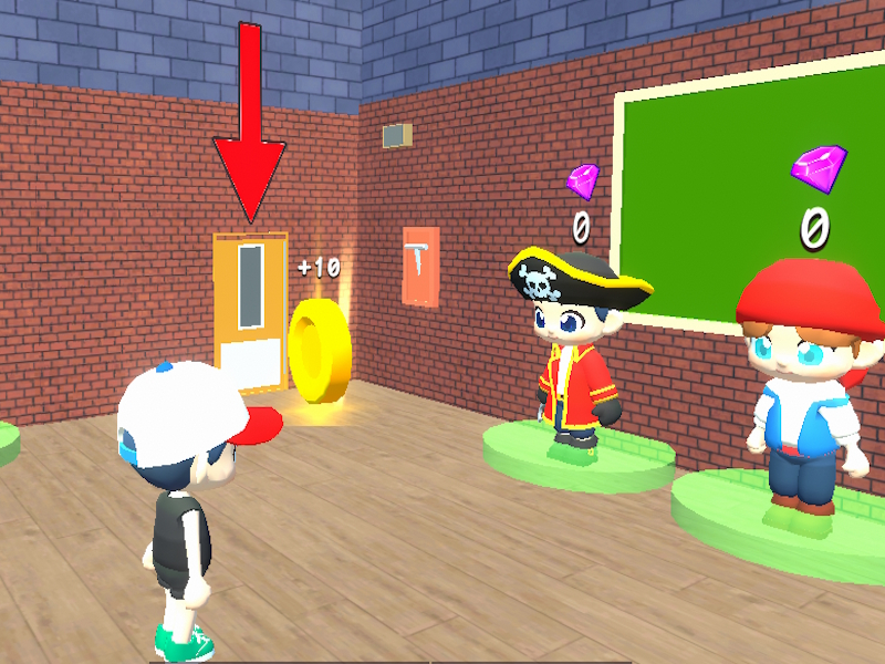 Spel Skoolontsnap Obby aanlyn