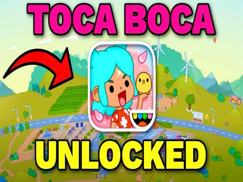 Spel Toca Boca Alles ontsluit aanlyn
