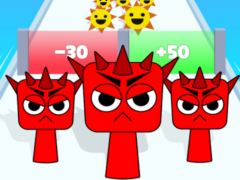 Spel Sprunki Run aanlyn