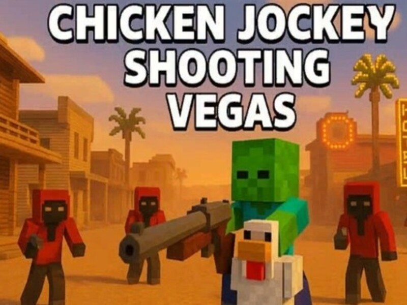 Spel Hoenderjokkie skiet Vegas aanlyn
