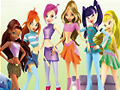 Spel Winx Club Puzzle Collection  aanlyn