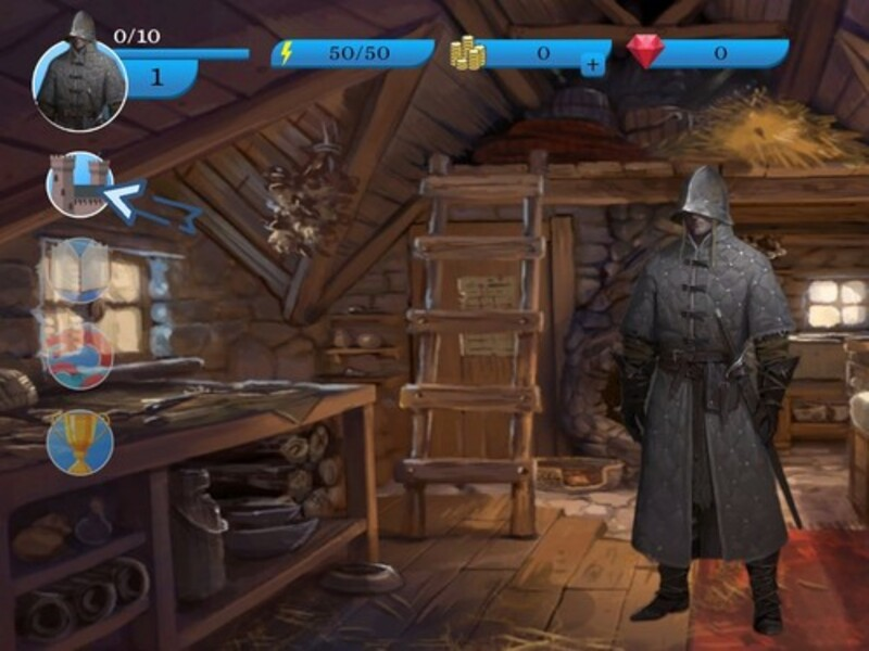 Spel Slag van helde RPG aanlyn