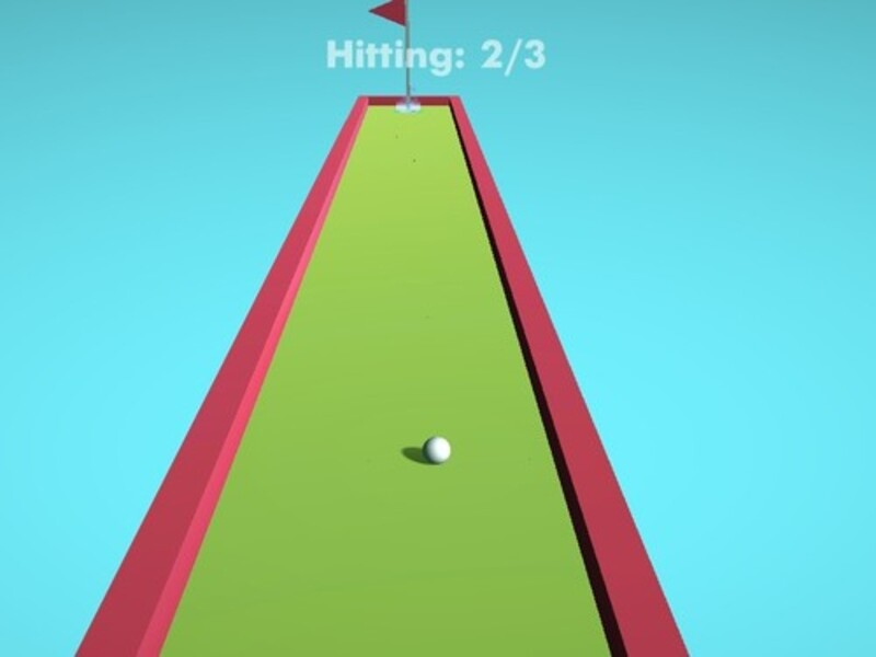 Spel Gholf mini aanlyn