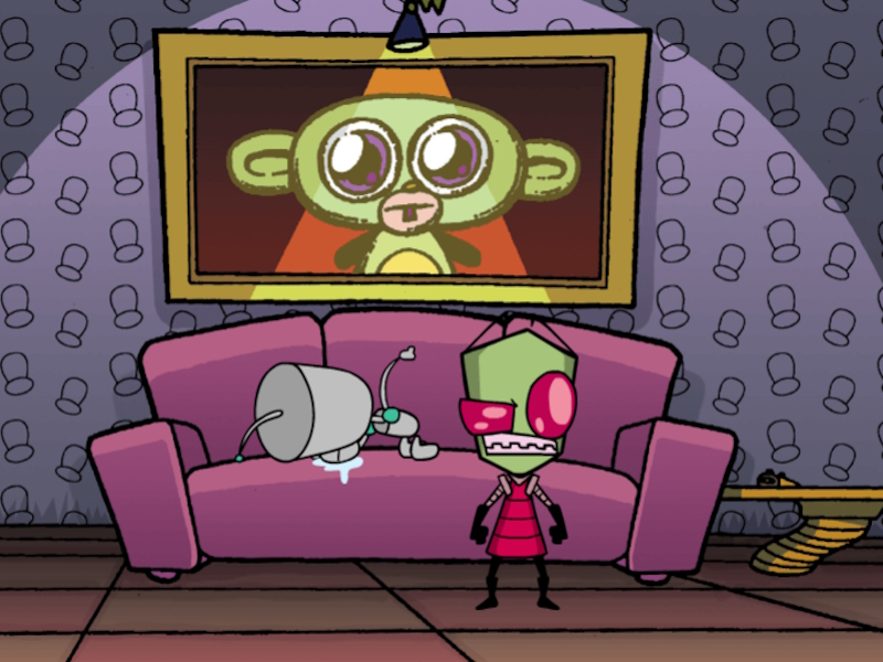 Spel Invader Zim The Doom Game aanlyn