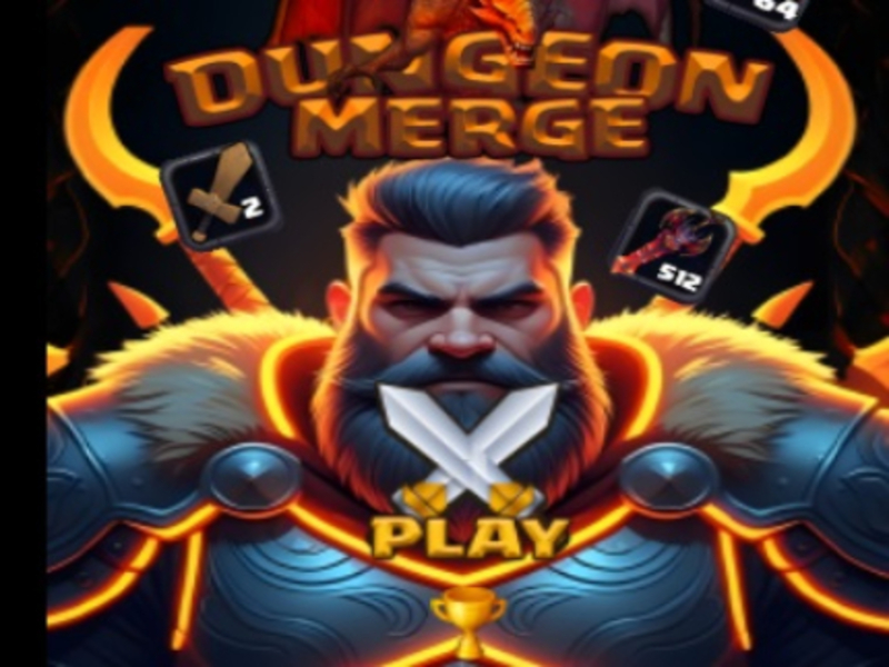 Spel Dungeon Merge aanlyn