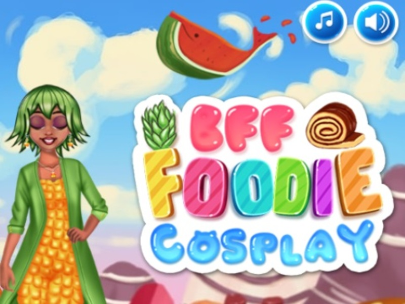 Spel BFF foodie cosplay aanlyn