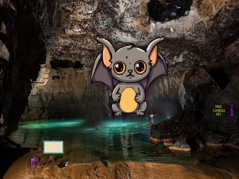 Spel Ontsnap uit die gevaar Bat Cave aanlyn