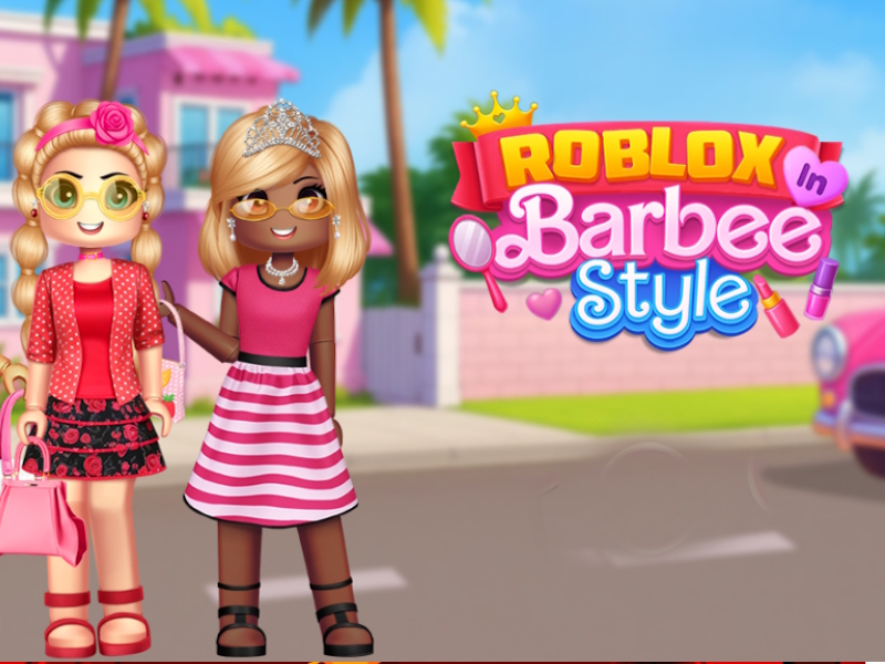 Spel Roblox in Barbie -styl aanlyn