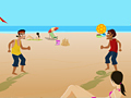 Spel Beach paddavissies aanlyn