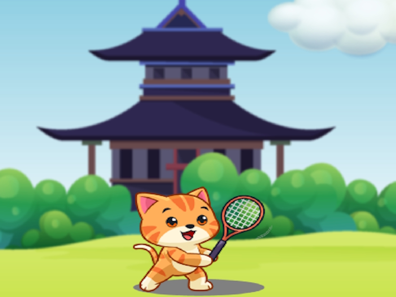 Spel Tennis Dash aanlyn