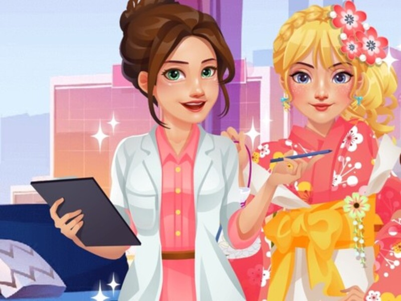 Spel ASMR Skoonheid Japannese spa aanlyn