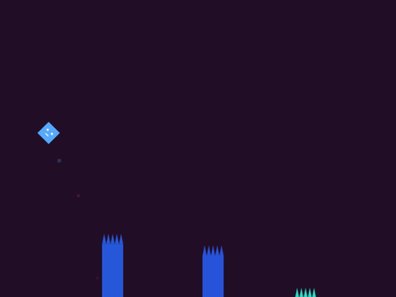 Spel Meetkunde Dash Neon Rush aanlyn