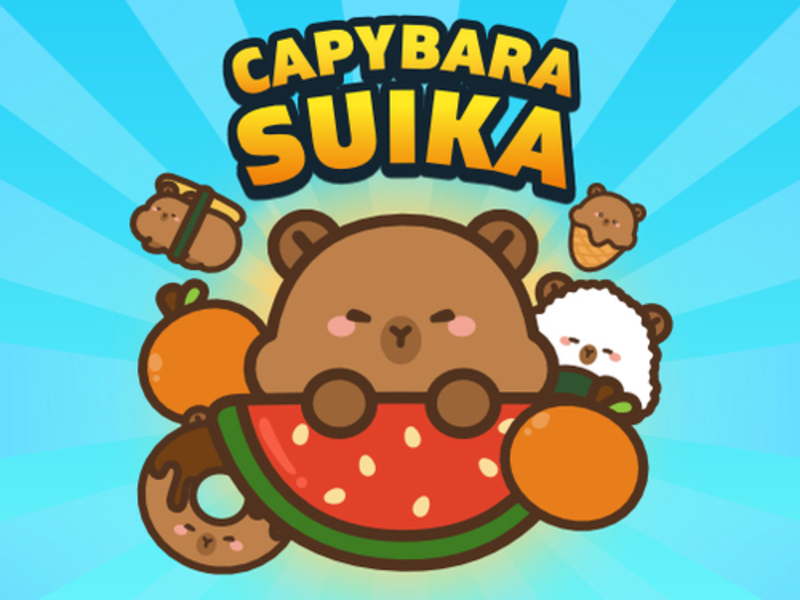 Spel Capybara suika aanlyn
