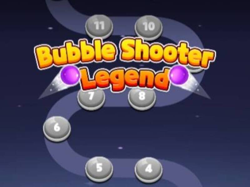 Spel Bubble Shooter-legende aanlyn