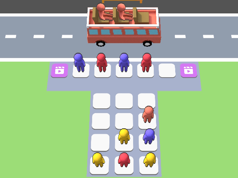 Spel Bus Jam Escape aanlyn