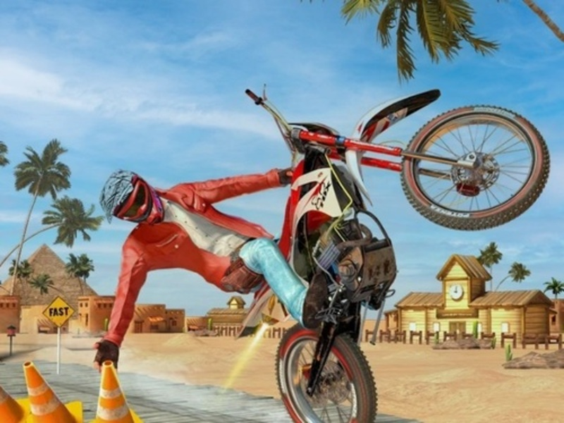Spel Motocross Racing aanlyn