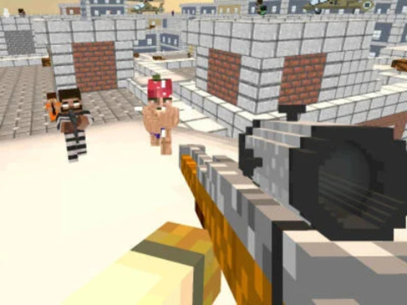 Spel Noob Sniper 3D aanlyn