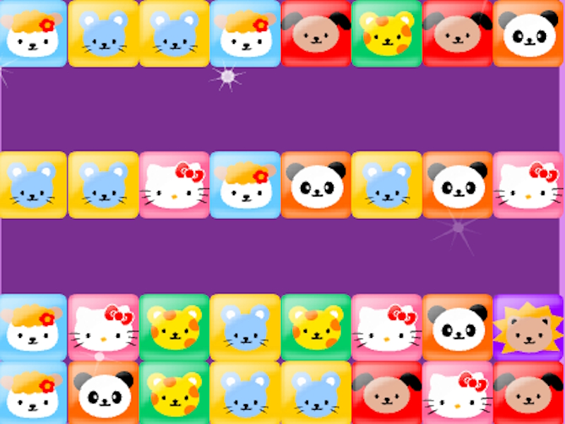 Spel Kitty Blocks aanlyn