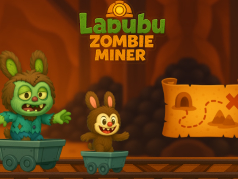Spel Labubu Zombie Miner aanlyn