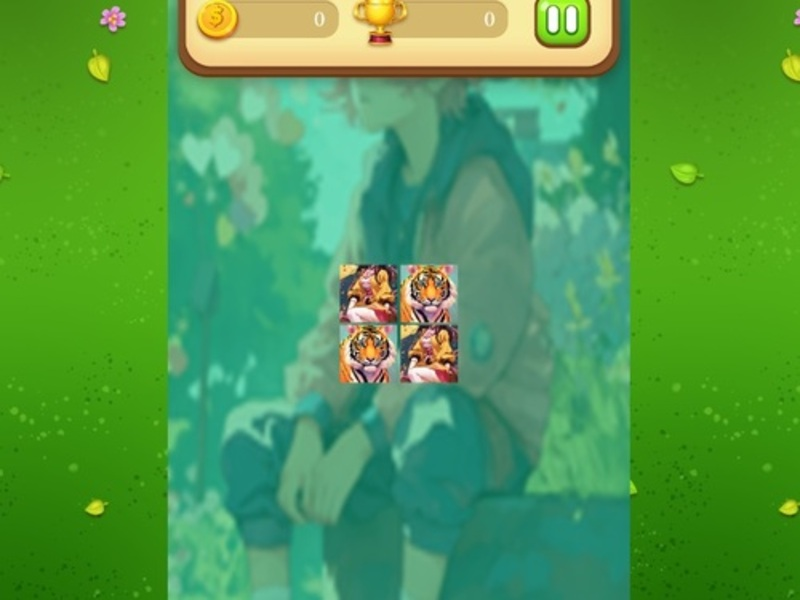 Spel Anime Tiger Memory Match aanlyn