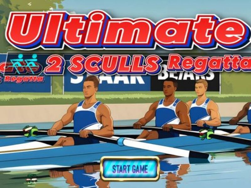 Spel Ultimate 2 sculls regatta aanlyn