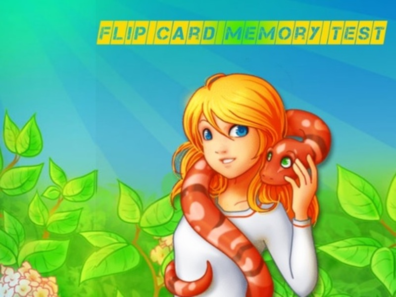 Spel Flip kaartgeheue toets aanlyn