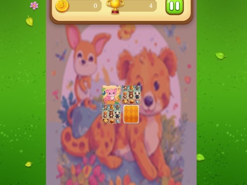 Spel Baba diere geheue wedstryd aanlyn