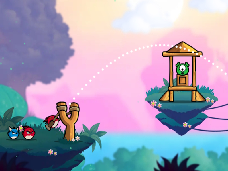 Spel Kamikaze voëls aanlyn