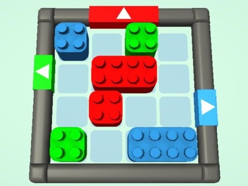 Spel Gedraaide blokke aanlyn